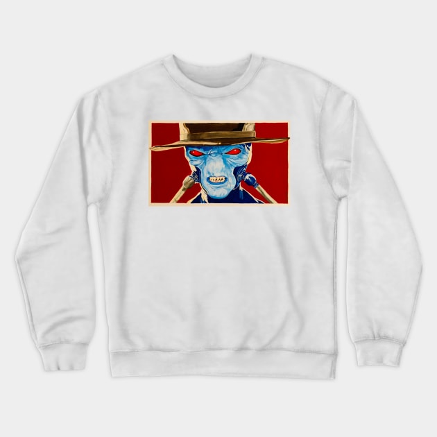 Cad Bane Crewneck Sweatshirt by BryanWhipple